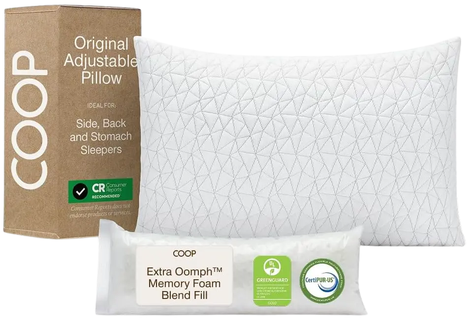 Coop Home Goods Original Adjustable Pillow King Size